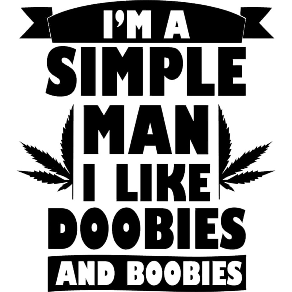 Simple Man Vinyl Sticker